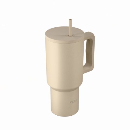 Estia Θερμός Straw Tumbler Xl Save The Aegean 900Ml Dune