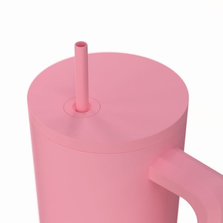 Estia Θερμός Straw Tumbler Xl Save The Aegean 900Ml Rose