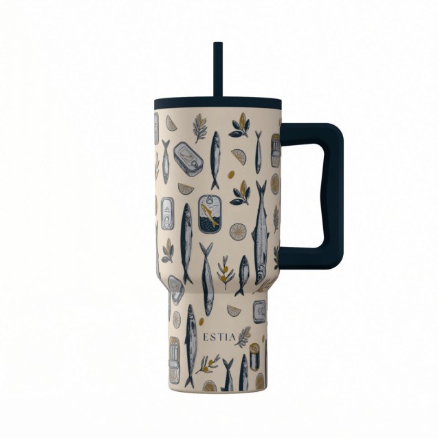 Estia Θερμός Straw Tumbler Xl Save The Aegean...