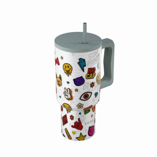 Estia Θερμός Straw Tumbler Xl Save The Aegean...