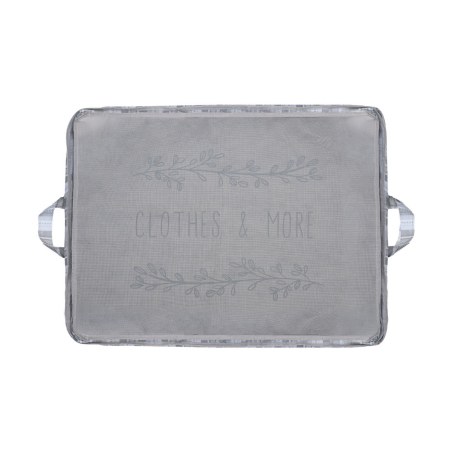 Θήκη Αποθήκευσης Non Woven Υφασμάτινη 50X40X30Cm Με Παράθυρο Ivory