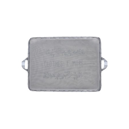 Θήκη Αποθήκευσης Non Woven Υφασμάτινη 60X45X35Cm Με Παράθυρο Ivory