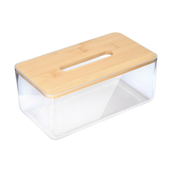Θήκη Για Χαρτομάντηλα Bamboo 23X13X10Cm