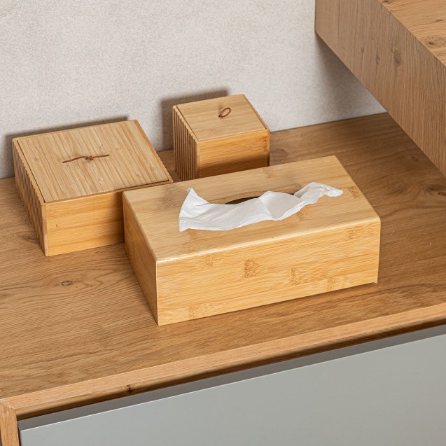 Estia Θήκη Για Χαρτομάντηλα Bamboo Essentials...