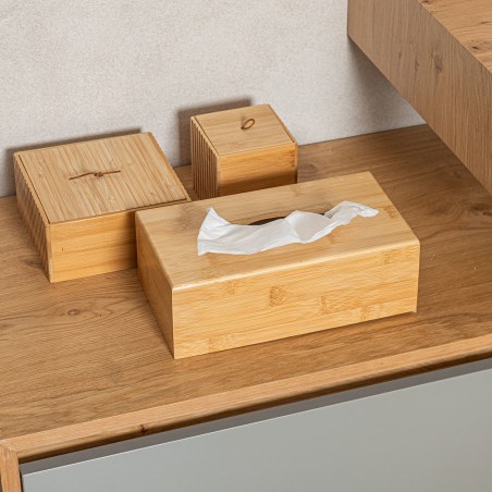 Estia Θήκη Για Χαρτομάντηλα Bamboo Essentials 24X14X8.5Cm