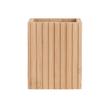 Estia Θήκη Οδοντόβουρτσας Bamboo Essentials Τετράγωνη 8.3X6.5X10.3Cm