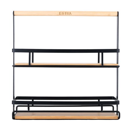 Estia Θήκη Οργάνωσης Bamboo Essentials 2 Επιπέδων Με Χερούλι 01-30759
