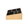 Estia Θήκη Οργάνωσης Καλλυντικών Bamboo 9 Θέσεων 33X21X9Cm