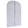 Θήκη Παλτό Non Woven Υφασμάτινη 100X65Cm Ivory