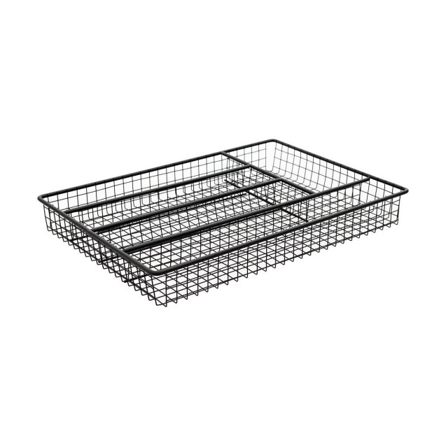 Θήκη Συρταριού Metal Black  Μεταλλική 36X26Cm...