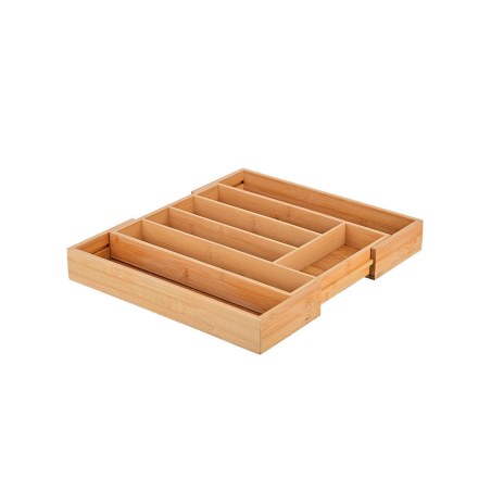 Estia Θήκη Συρταριού Για Μαχαιροπίρουνα Bamboo Essentials Επεκτεινόμενη