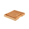 Estia Θήκη Συρταριού Για Μαχαιροπίρουνα Bamboo Essentials Επεκτεινόμενη