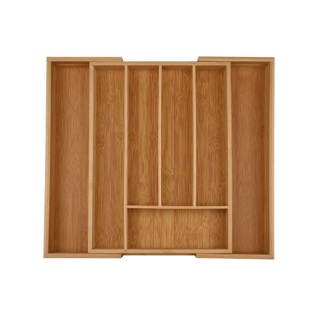 Estia Θήκη Συρταριού Για Μαχαιροπίρουνα Bamboo Essentials Επεκτεινόμενη