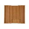Estia Θήκη Συρταριού Για Μαχαιροπίρουνα Bamboo Essentials Επεκτεινόμενη