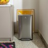 Estia Κάδος Απορριμμάτων Cubic Soft Close 30Lt Ινοξ