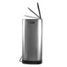Estia Κάδος Απορριμμάτων Duoprime Soft Close 60Lt Με Δυο Δοχεία 30&30Lt Inox