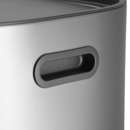 Estia Κάδος Απορριμμάτων Duoprime Soft Close 60Lt Με Δυο Δοχεία 30&30Lt Inox