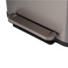 Estia Κάδος Απορριμμάτων Flatop Soft Close 70Lt Ματ Ινοξ