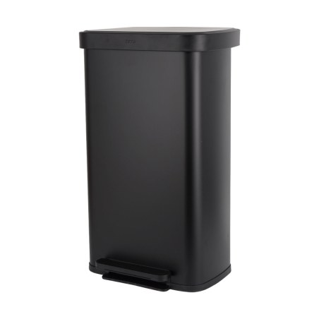 Estia Κάδος Απορριμμάτων Flatop Soft Close 70Lt Ματ Μαύρος