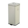 Estia Κάδος Απορριμμάτων Soft Close Antigua 30Lt Mat Ivory