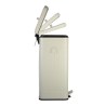 Estia Κάδος Απορριμμάτων Soft Close Antigua 30Lt Mat Ivory