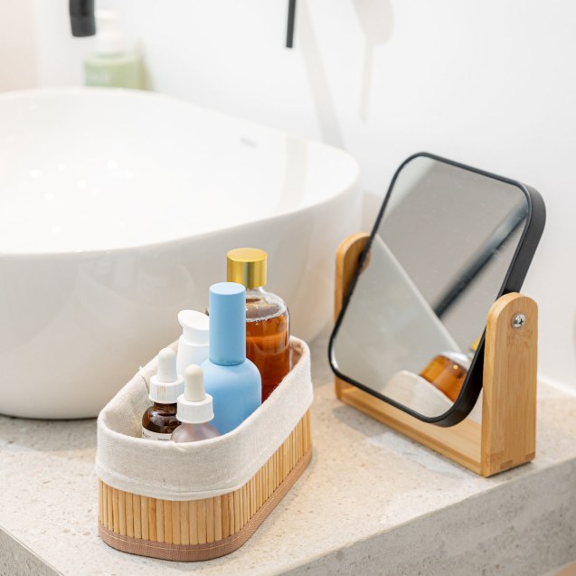 Estia Καθρέφτης Επιτραπέζιος Bamboo Essentials...