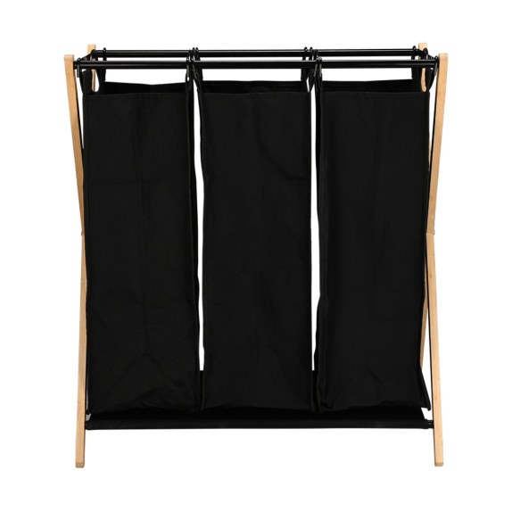 Estia Καλάθι Άπλυτων Bamboo Essentials 102Lt 3 Θέσεων...