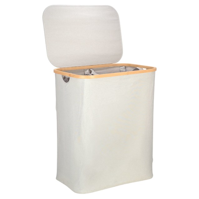 Estia Καλάθι Άπλυτων Bamboo Essentials 144Lt Με...