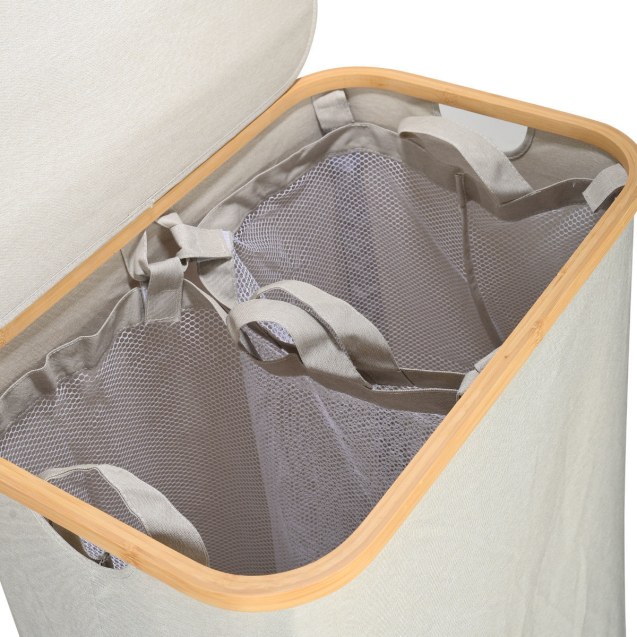 Estia Καλάθι Άπλυτων Bamboo Essentials 144Lt Με...