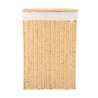 Estia Καλάθι Άπλυτων Botanica 38X22X55Cm Me Εσωτερική Επένδυση & Καπάκι Ορθογώνιο