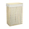 Estia Καλάθι Άπλυτων Nest 37X22X55Cm 2 Θέσεων Μπεζ
