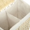 Estia Καλάθι Άπλυτων Nest 37X22X55Cm 2 Θέσεων Μπεζ