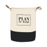Καλάθι Άπλυτων Plan 60Lt Πτυσσόμενο Με Χερούλια 40X40X50Cm