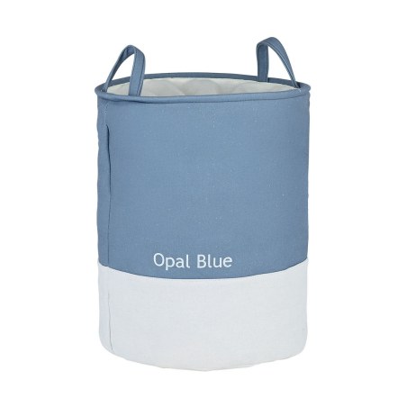 Estia Καλάθι Άπλυτων Tone Lab Με Χερούλια 35X35X50Cm Opal Blue