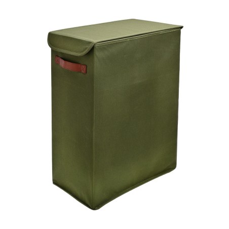 Estia Καλάθι Άπλυτων Πολυεστέρα Olive Series 38X20X55 λαδί