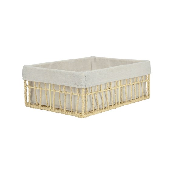 Estia Καλάθι Αποθήκευσης & Οργάνωσης Nest 32×24×12Cm Μπεζ