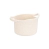 Estia Καλάθι Κρεμαστό Blanca 18X18X13Cm Λευκό