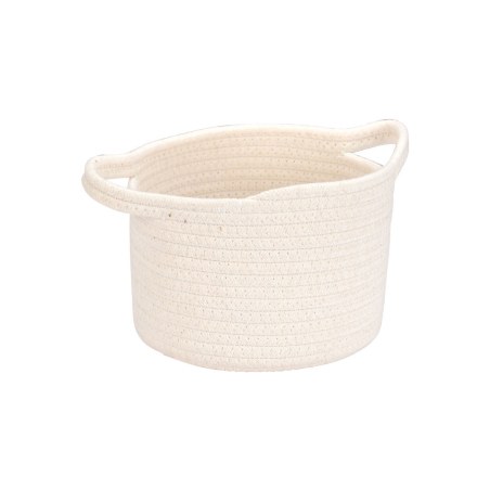 Estia Καλάθι Κρεμαστό Blanca 20X20X15Cm Λευκό