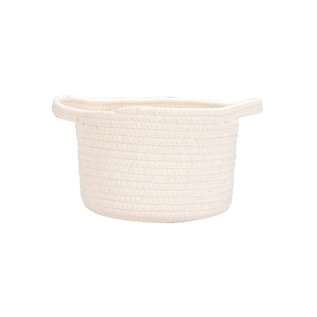 Estia Καλάθι Κρεμαστό Blanca 20X20X15Cm Λευκό