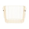 Estia Καλάθι Οργάνωσης Allure Μεταλλικό 26.5X29.5X21.5Cm Στοιβαζόμενο Ivory