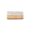 Estia Καλάθι Οργάνωσης Bamboo Essentials 19.5X10Cm Me Επένδυση