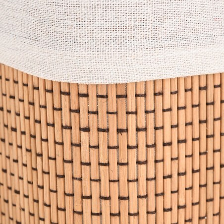 Estia Καλάθι Οργάνωσης Bamboo Essentials Me Επένδυση Σετ 3Τεμ. Νέα Πλέξη