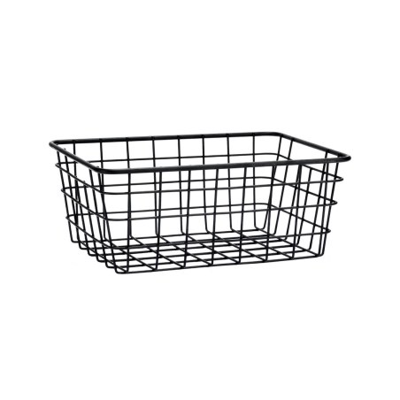 Estia Καλάθι Οργάνωσης Μεταλλικό 22X16X12Cm Μαύρο