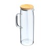 Estia Κανάτα Bamboo Essentials Γυάλινη 1500Ml Με Καπάκι