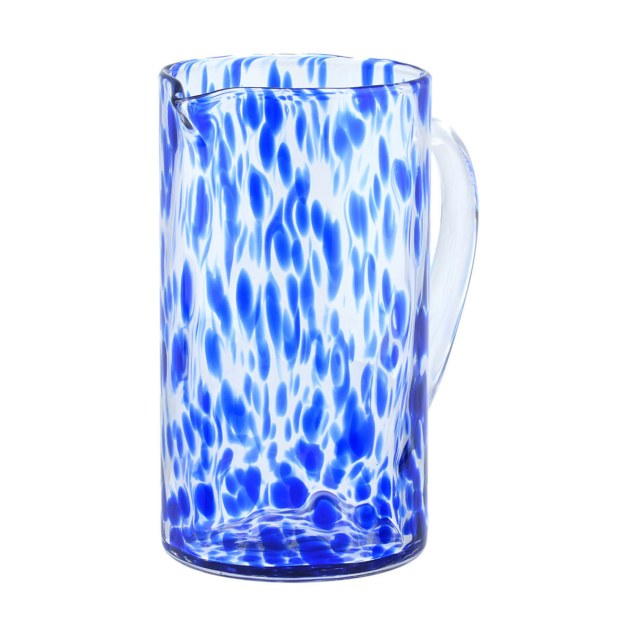 Estia Κανάτα Colorburst Γυάλινη 1.4L Μπλε