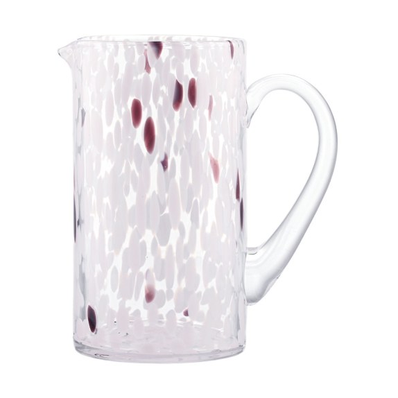Estia Κανάτα Colorburst Γυάλινη 1.4L Ροζ/Μοβ