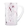 Estia Κανάτα Colorburst Γυάλινη 1.4L Ροζ/Μοβ