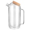 Estia Κανάτα Γυάλινη 1800Ml Με Καπάκι Φελλού