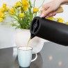 Estia Κανάτα Θερμός Με Εργονομική Λαβή 1.0Lt Μαύρο