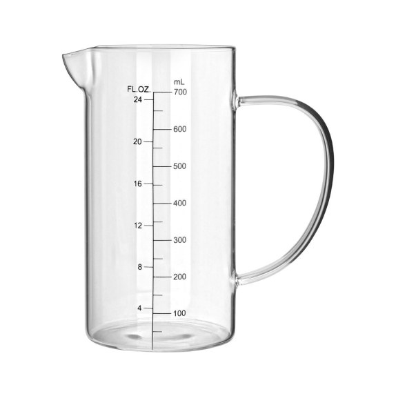 Estia Κανάτα Μεζούρα Γυάλινη 750Ml